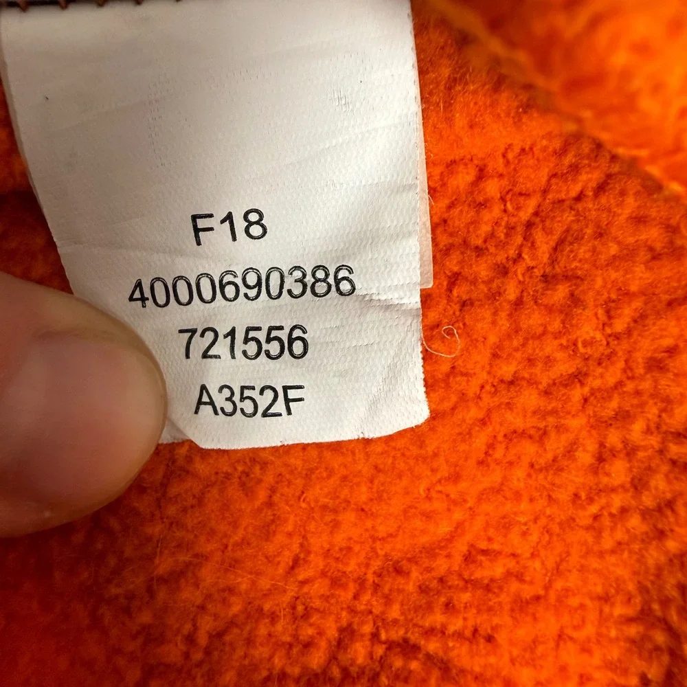 The North Face Hoodie Medium Run Dogwood 15K/25K Orange Graphic A352F